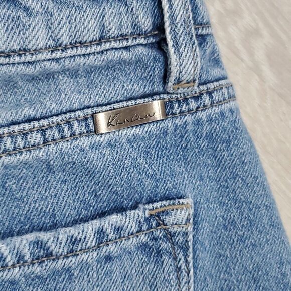 Kancan Lorraine Ultra high Rise Distressed Buttonfly Denim Shorts. Size 11/29 - Picture 5 of 6